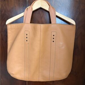 Giant Levi’s Tan Leather Tote Bag